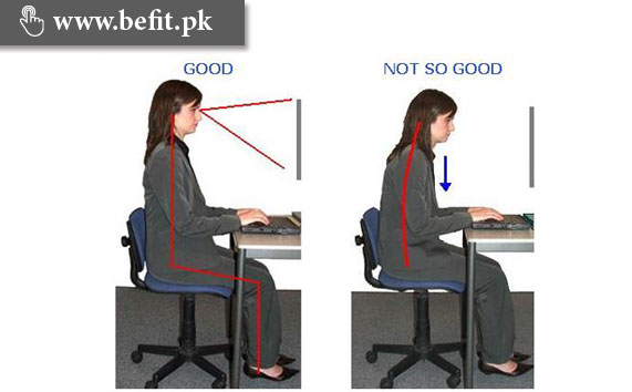 sitting posture