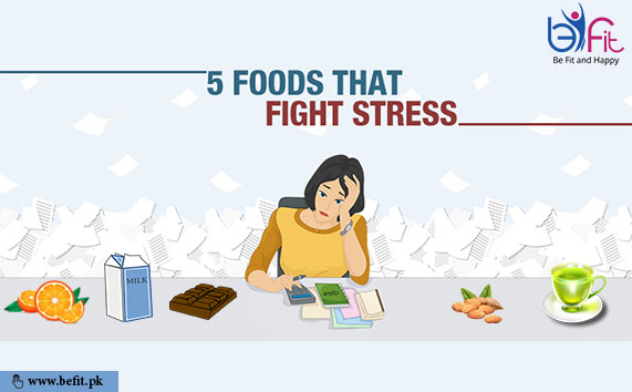foods fight with stress